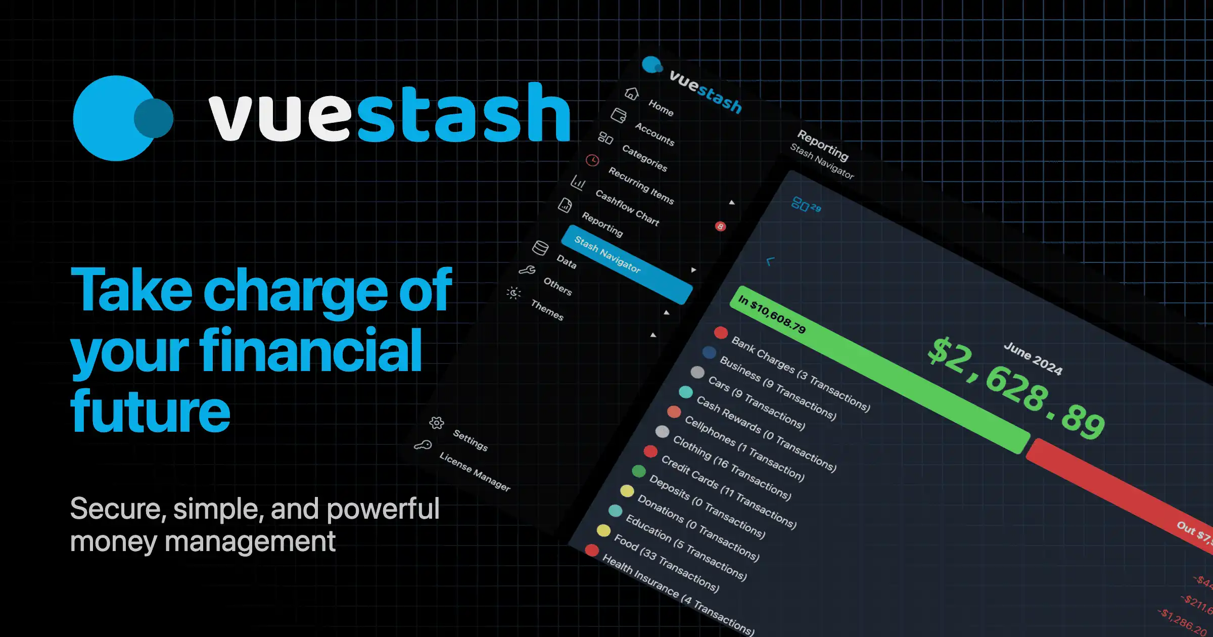 "Secure, Simple, and Powerful: Your Financial Future in Your Hands."